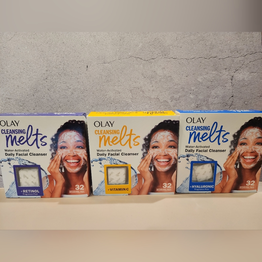 Olay Cleansing Melts Trio